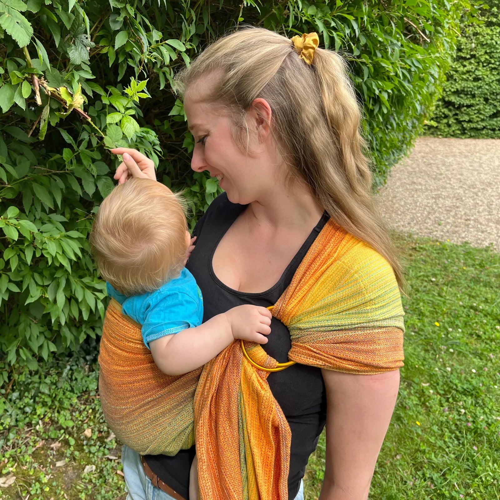 Ringsling Free Elf fusion d'oro double weft - Girasol GbR