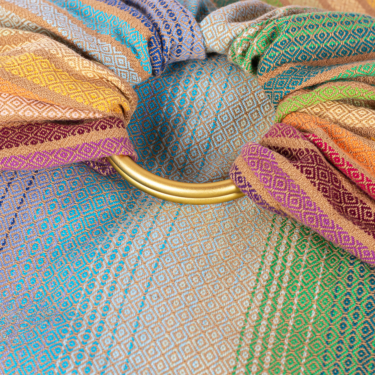Ringsling Lumen handgewebt von Girasol