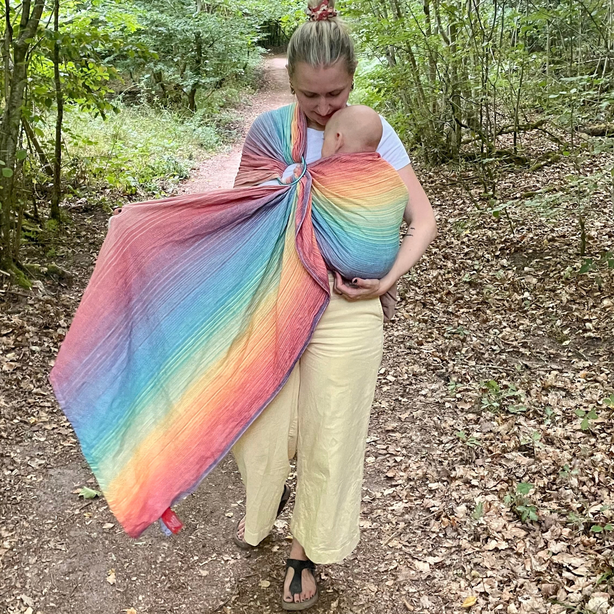 Ringsling Free Elf by Risaroo - recycled cotton